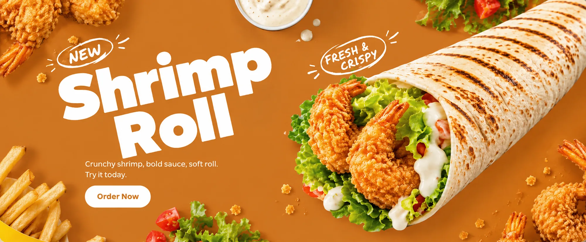NEW Shrimp Roll